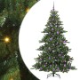 Árbol de Navidad artificial con ramas articuladas 180 cm PVC