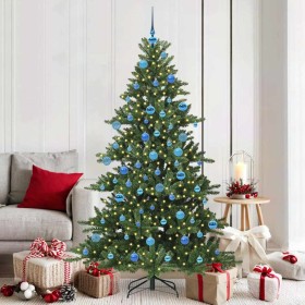 Árbol de Navidad artificial con ramas articuladas 180 cm PVC