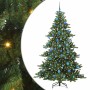 Árbol de Navidad artificial con ramas articuladas 180 cm PVC