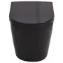 Wall-mounted toilet with hidden black ceramic cistern by vidaXL, Bathrooms - Ref: Foro24-3054477, Price: 365,70 €, Discount: %
