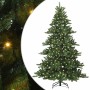 Árbol de Navidad artificial con ramas articuladas 210 cm PVC