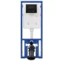 Wall-mounted toilet with hidden black ceramic cistern by vidaXL, Bathrooms - Ref: Foro24-3054477, Price: 365,70 €, Discount: %