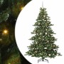 Árbol de Navidad artificial con ramas articuladas 210 cm PVC