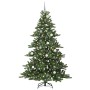 Árbol de Navidad artificial con ramas articuladas 210 cm PVC