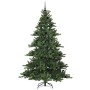 Árbol de Navidad artificial con ramas articuladas 210 cm PVC