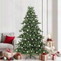 Árbol de Navidad artificial con ramas articuladas 210 cm PVC