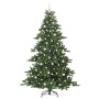 Árbol de Navidad artificial con ramas articuladas 210 cm PVC