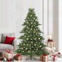 Árbol de Navidad artificial con ramas articuladas 210 cm PVC