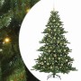 Árbol de Navidad artificial con ramas articuladas 210 cm PVC
