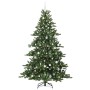 Árbol de Navidad artificial con ramas articuladas 210 cm PVC