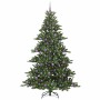 Árbol de Navidad artificial con ramas articuladas 210 cm PVC