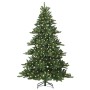 Árbol de Navidad artificial con ramas articuladas 240 cm PVC