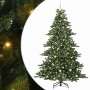 Árbol de Navidad artificial con ramas articuladas 240 cm PVC