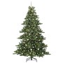 Árbol de Navidad artificial con ramas articuladas 240 cm PVC