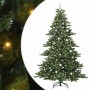 Árbol de Navidad artificial con ramas articuladas 240 cm PVC