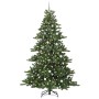 Árbol de Navidad artificial con ramas articuladas 240 cm PVC
