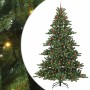 Árbol de Navidad artificial con ramas articuladas 240 cm PVC