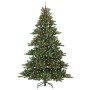 Árbol de Navidad artificial con ramas articuladas 240 cm PVC