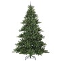 Árbol de Navidad artificial con ramas articuladas 240 cm PVC
