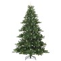 Árbol de Navidad artificial con ramas articuladas 240 cm PVC