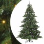 Árbol de Navidad artificial con ramas articuladas 240 cm PVC
