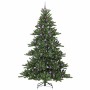 Árbol de Navidad artificial con ramas articuladas 240 cm PVC