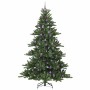 Árbol de Navidad artificial con ramas articuladas 240 cm PVC