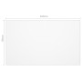 Matter PVC-Tischschutz 100x60 cm 2 mm von vidaXL, Tischzubehör - Ref: Foro24-288258, Preis: 23,38 €, Rabatt: %