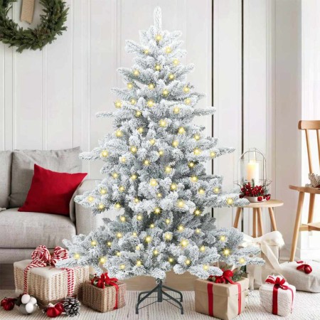 Árbol de Navidad artificial con ramas articuladas 150 cm PVC