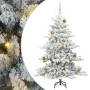 Árbol de Navidad artificial con ramas articuladas 150 cm PVC
