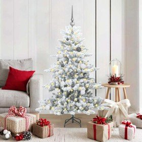 Árbol de Navidad artificial con ramas articuladas 150 cm PVC