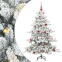 Árbol de Navidad artificial con ramas articuladas 150 cm PVC