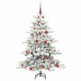 Árbol de Navidad artificial con ramas articuladas 150 cm PVC