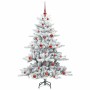 Árbol de Navidad artificial con ramas articuladas 150 cm PVC