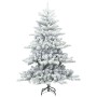 Árbol de Navidad artificial con ramas articuladas 150 cm PVC