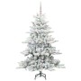 Árbol de Navidad artificial con ramas articuladas 150 cm PVC