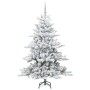 Árbol de Navidad artificial con ramas articuladas 150 cm PVC