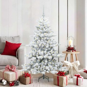 Árbol de Navidad artificial con ramas articuladas 150 cm PVC
