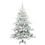 Árbol de Navidad artificial con ramas articuladas 150 cm PVC