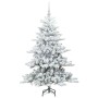 Árbol de Navidad artificial con ramas articuladas 150 cm PVC