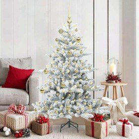 Árbol de Navidad artificial con ramas articuladas 150 cm PVC