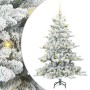 Árbol de Navidad artificial con ramas articuladas 150 cm PVC