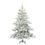 Árbol de Navidad artificial con ramas articuladas 150 cm PVC