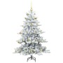 Árbol de Navidad artificial con ramas articuladas 150 cm PVC