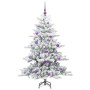 Árbol de Navidad artificial con ramas articuladas 150 cm PVC