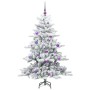 Árbol de Navidad artificial con ramas articuladas 150 cm PVC