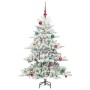 Árbol de Navidad artificial con ramas articuladas 150 cm PVC