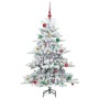 Árbol de Navidad artificial con ramas articuladas 150 cm PVC