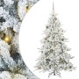 Árbol de Navidad artificial con ramas articuladas 180 cm PVC