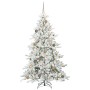 Árbol de Navidad artificial con ramas articuladas 180 cm PVC